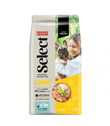 Picart Select Mini Light Pollo y Arroz 3kg - Control de Peso